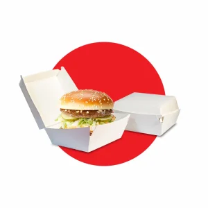 Caja Hamburguesa